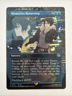 Memories Returning (Borderless) Final Fantasy Foil - Image 1