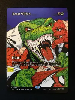 Beast Within (Borderless) Marvel Universe Eternal-Legal Regular - Image 1