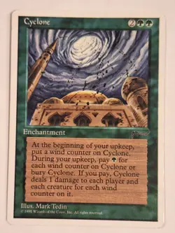 Cyclone - Chronicles - Magic the Gathering MTG Nice! - Image 1