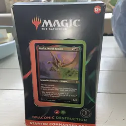 MTG - Starter Commander Deck Draconic Destruction- Brand New Sealed Box Damage - Image 4