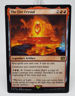 MAGIC THE GATHERING FINAL FANTASY THE FIRE CRYSTAL #135 RARE FREE SHIPPING - Image 1