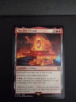 The Fire Crystal Final Fantasy FIN Rare MTG NM - Image 1