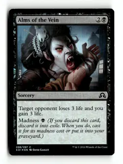 MTG | Alms of the Vein | SOI | Foil | Moderately Played | English - Image 1