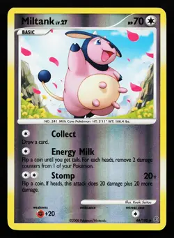 Miltank 44/100 Reverse Holo Stormfront Pokemon Card - Image 1
