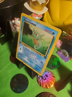 Pokemon TCG Vintage French Fossil Set 1st Edition Horsea Hypotrempe 49/62 NM/M - Image 4