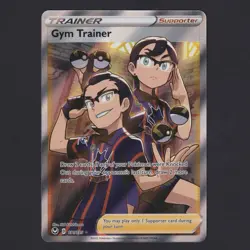 Gym Trainer 191/195 Silver Tempest Full Art Ultra Rare Pokemon TCG NM - Image 1