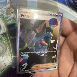Pokemon TCG Trainer Supporter Penny 239/091 Paldean Fates - Image 5