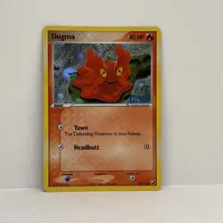 2005 Pokemon EX Unseen Forces Slugma Reverse Holo #73/115 - Image 1