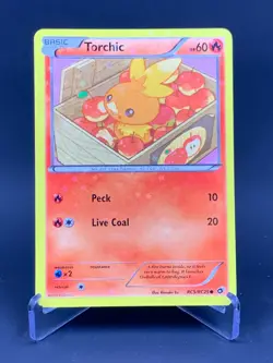 Pokemon Legendary Treasures Torchic RC5/RC25 LP - Image 1
