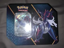 Pokemon TCG: Divergent Powers Tin Hisuian Samurott V New Sealed Evolving Skies - Image 1