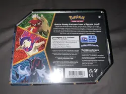 Pokemon TCG: Divergent Powers Tin Hisuian Samurott V New Sealed Evolving Skies - Image 3