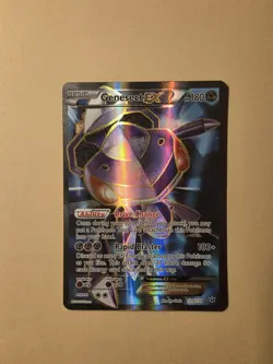 Pokemon TCG Genesect EX Full Art 120/124 Fates Collide Rare Holo MP - Image 1