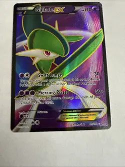 Gallade EX (99 Full Art) 99/108 XY Roaring Skies Ultra Rare Pokemon TCG LP+ - Image 3