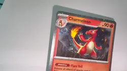 Pokemon TCG Charmeleon Cosmos Holo Promo 008/091 Double Cosmo Swirls - Image 2