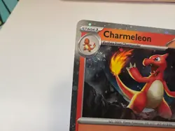Pokemon TCG Charmeleon Cosmos Holo Promo 008/091 Double Cosmo Swirls - Image 3