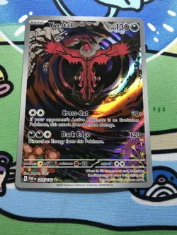 Yveltal 205/182 SV04: Pokemon TCG Paradox Rift Holo Near Mint SHIPS FAST - Image 1