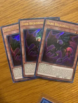 3x Dark Beckoning Beast Ultra Rare RA03-EN027 Yu-Gi-Oh! - Image 1