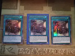YUGIOH TCG 3X GOUKI CAGE MATCH DUPO-EN024 ULTRA 1ST NM - Image 1
