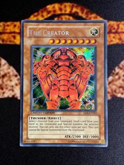 🔥YUGIOH • THE CREATOR • SECRET RARE • EEN-ENSE2 • LIMITED EDITION • NEAR MINT🔥 - Image 1