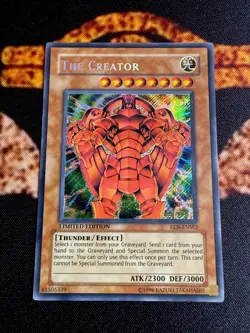 🔥YUGIOH • THE CREATOR • SECRET RARE • EEN-ENSE2 • LIMITED EDITION • NEAR MINT🔥 - Image 2