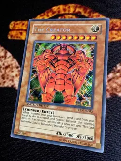 🔥YUGIOH • THE CREATOR • SECRET RARE • EEN-ENSE2 • LIMITED EDITION • NEAR MINT🔥 - Image 3