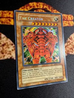 🔥YUGIOH • THE CREATOR • SECRET RARE • EEN-ENSE2 • LIMITED EDITION • NEAR MINT🔥 - Image 4