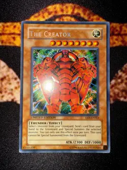 🔥YUGIOH • THE CREATOR • SECRET RARE • EEN-ENSE2 • LIMITED EDITION • NEAR MINT🔥 - Image 5