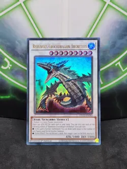 Yugioh Ravenous Crocodragon Archethys ETCO-EN043 Ultra Rare 1st Edition NM - Image 1