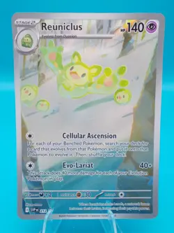 Reuniclus 212 Sv: Scarlet & Violet Promo Cards Pokemon TCG Holo NM/M - Image 1