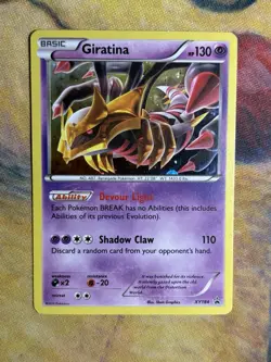 Giratina XY184 XY Promos Holo Rare Pokemon Card - Image 2