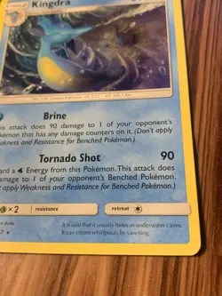 Kingdra 31/147 Rare SM Burning Shadows Pokemon TCG Card - Image 5