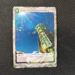 PROMO Esmelas Tower English Trails Trading Card Game TCG Glitter Card - Image 1
