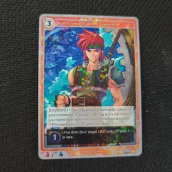 PROMO Agate Crosner English Trails Trading Card Game TCG Glitter Card - Image 1