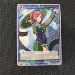 PROMO Fran Seeker English Trails Trading Card Game TCG Glitter Card - Image 1