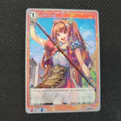PROMO Estelle Bright English Trails Trading Card Game TCG Glitter Card Type 3 - Image 1