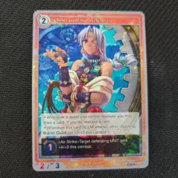 PROMO Scheherazade Harvey English Trails Trading Card Game TCG Glitter Type 1 - Image 1