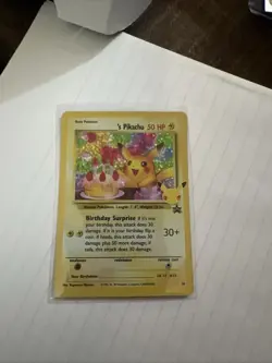 Pokemon Pikachu Holo Rare Card Celebrations 25th Anniversary Birthday Promo - Image 1