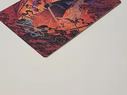 Nibelheim Aflame Art Card (Gold-Stamped Signature) FINAL FANTASY Art Series - Li - Image 3