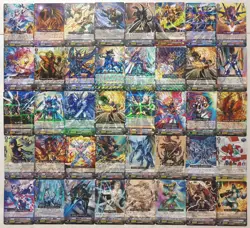 Lot of 40 Japanese Cardfight!! Vanguard Rare Card Set - Image 1