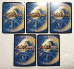 Lot of 5 Japanese Duel Masters Trading Card Game VR Card Set - Image 2