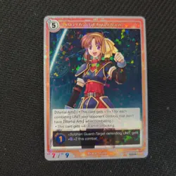 PROMO Anelace Elfead English Trails Trading Card Game TCG Glitter Card - Image 1