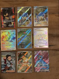 Pokemon Card Lot (EX, V, Alt Art, Secret Rare, Full Art) - Image 3
