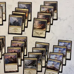 Magic the Gathering MTG Tri-lands Tri- Taplands Lot 36 Cards - Image 3
