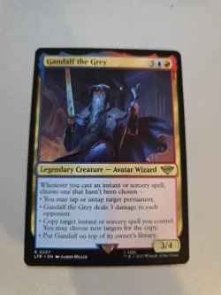 MTG Gandalf the Grey (207/883) The Lord of the Rings Tales of Middle-earth - Image 1