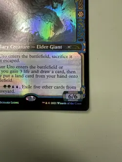 Magic The Gathering Foil Uro, Titan of Nature's Wrath Secret Lair Drop 222 - Image 2