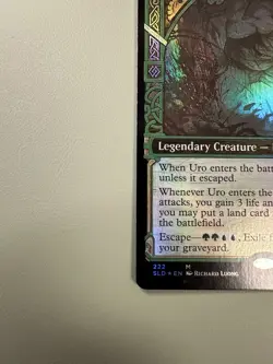 Magic The Gathering Foil Uro, Titan of Nature's Wrath Secret Lair Drop 222 - Image 3