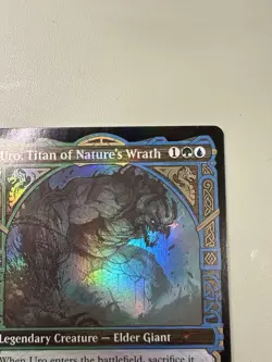 Magic The Gathering Foil Uro, Titan of Nature's Wrath Secret Lair Drop 222 - Image 5