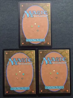 Mtg Super Rare Full Foil Winning Promo Carnage Green Goblin Mj 3 Pieces - Image 3