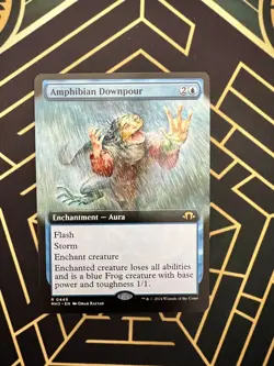 Amphibian Downpour (Extended Art) NM MTG Modern Horizons 3 Regular - Image 1