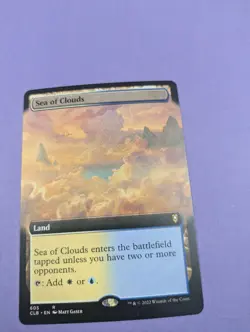 MTG: Magic The Gathering: Sea of Clouds (Extended Art)- Rare- Near Mint - Image 1